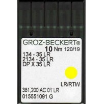Иглы Groz-Beckert для кожи DPx35LR (100 штук)