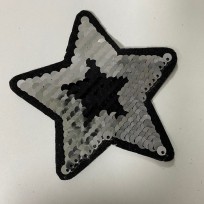 Вышивка апликация клеевая звезда 9х9см (Штука)