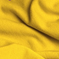 Ткань трикотаж вискоза желтый (метр )