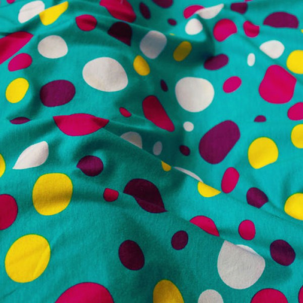 ткань трикотаж принт