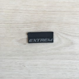 Этикетка силиконовая Extrem 3смх1,5см под заказ (100 штук)