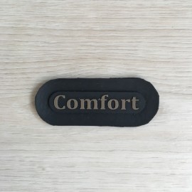Этикетка силиконовая Comfort 6смх2,5см под заказ (100 штук)
