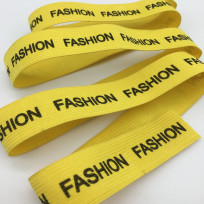 Печать логотипа на резине 30мм Fashion желтый (40 метров)